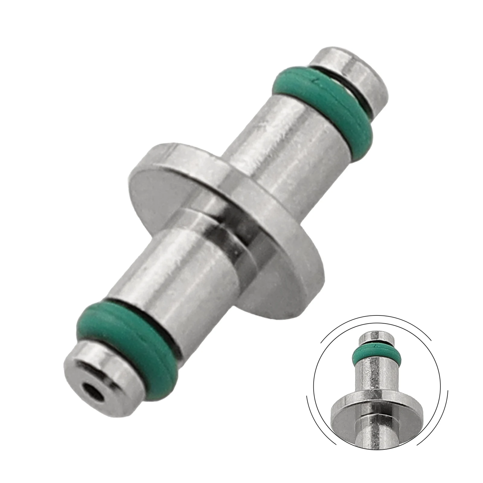 Diving Pressure Gauge Valve Core Metal Residual Pressure Tube Interface For BCD Side Hanging Back Flying High Pressure Pipe Part
