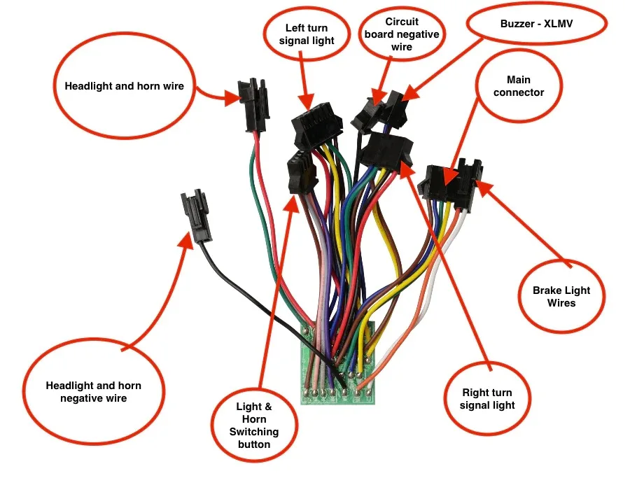 Printed Circuit Board for the EMOVE Cruiser Electric Scooter accessories