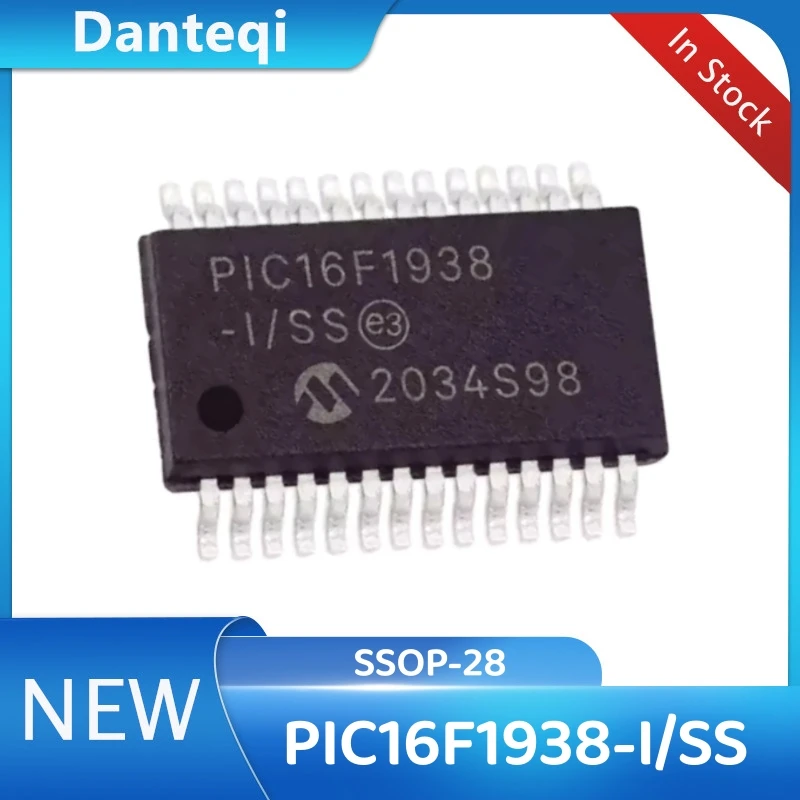 5PCS~10PCS/LOT PIC16F1938-I/SS PIC16F1938 SSOP-28 Chipset