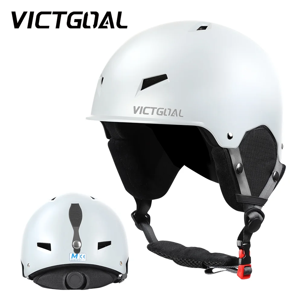 

VICTGOAL Winter Ski Helmet Thermal Liner Coldproof Safety Helmets Men Women Snowboard Skateboard Skiing Protection Accessories