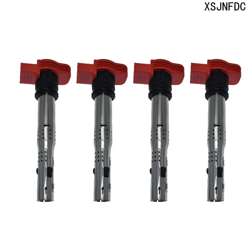 1/4PCS 06F905115H Ignition Coil Pack For Audi TT A4 A5 A6 R8 VW CC Golf Jetta GTI 2.0L Skoda Superb Octavia