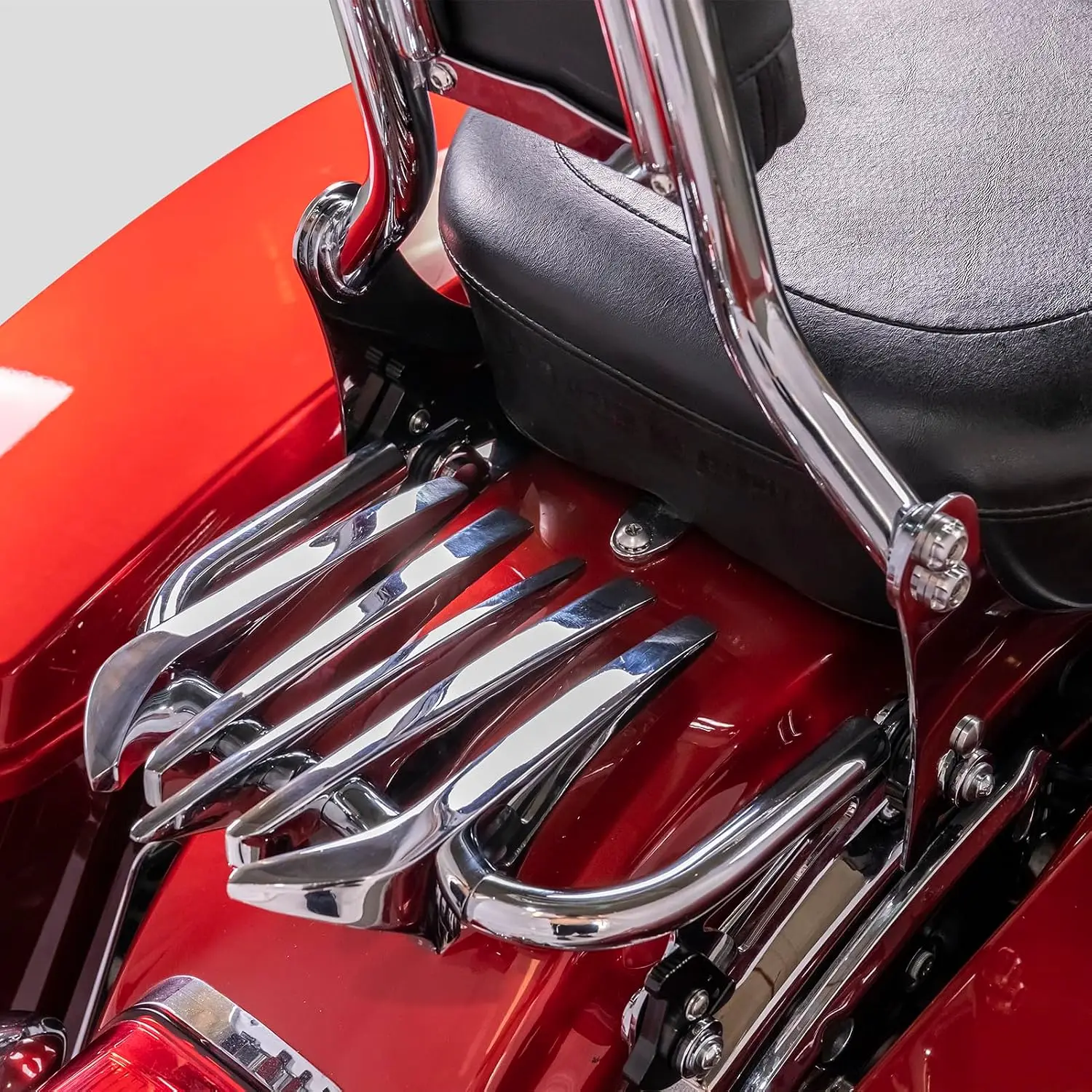 Detachable Luggage Rack Fit for Harley Touring 2009-2025 Chrome