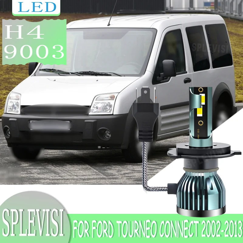 

H4 без инструментов установка светодиодная лампа дальнего и ближнего света для Ford Tourneo Connect 2002 2003 2004 2005 2006 2007 2008-2013