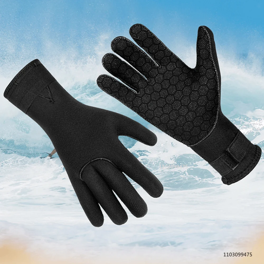 

Мужские и женские неопреновые перчатки для дайвинга 3 мм, противоскользящие, термозащитные, с пятью пальцами, для каякинга, плавания, подводной охоты