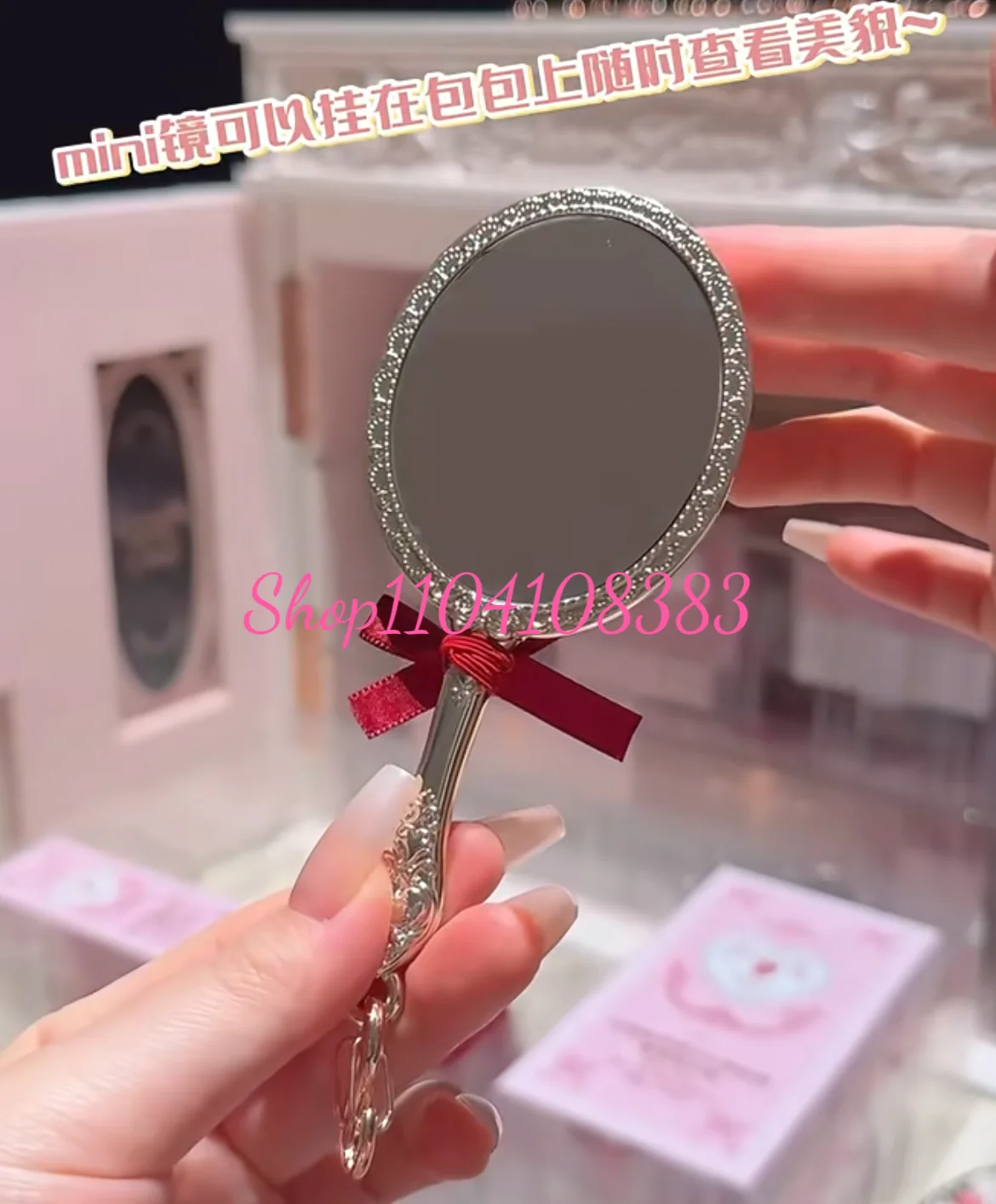 Flower Knows-Mini miroir de la série Harvey Chi id, outil de maquillage