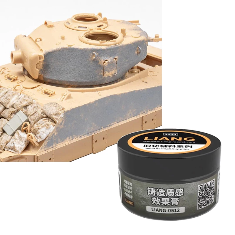 Model Kit Chariot Tank Anti Magnetic Armor Casting Texture Effect Weathering Paste DIY Diorama Modeling 1/35 1/48 1/72