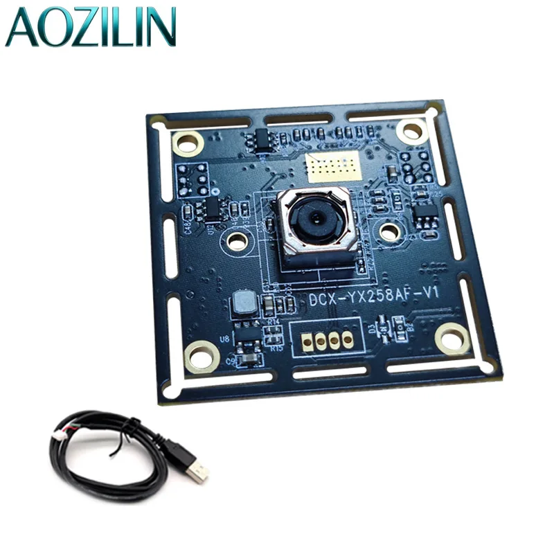 AOZILIN IMX258 Camera Module 12MP 4K HD Auto Focus UVC Driver‑Free Industrial Webcam For Machine Vision Monitoring Device ****