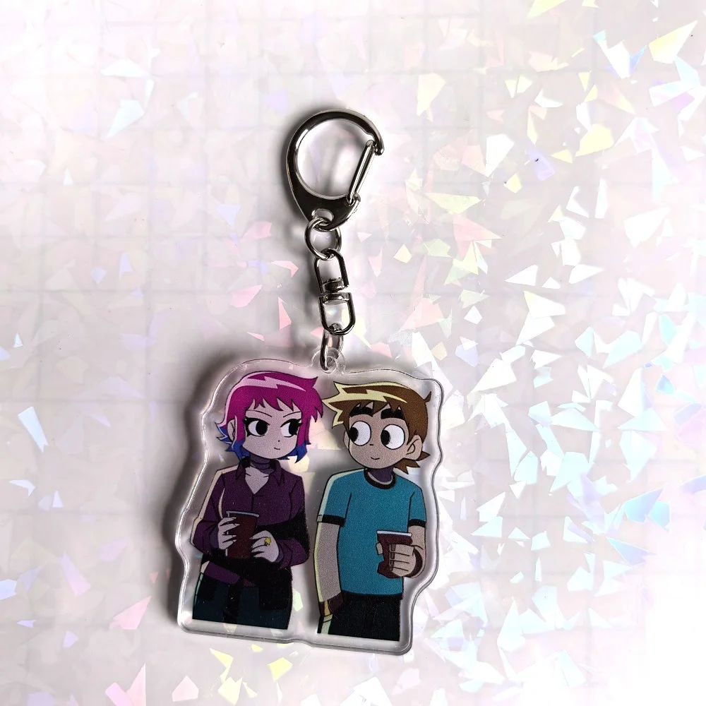 Crooked Boy Scott Pilgrim Acrylic Keychain
