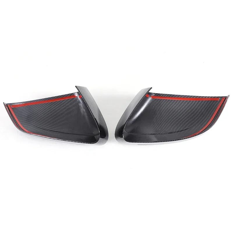 لسيارات BMW 5 7 I5 I7 Series G60 G61 G68 G70 M5 G90 2024 + سيارة الجانب مرآة الرؤية الخلفية تزيين غطاء الكسوة ملصق الملحقات الخارجية