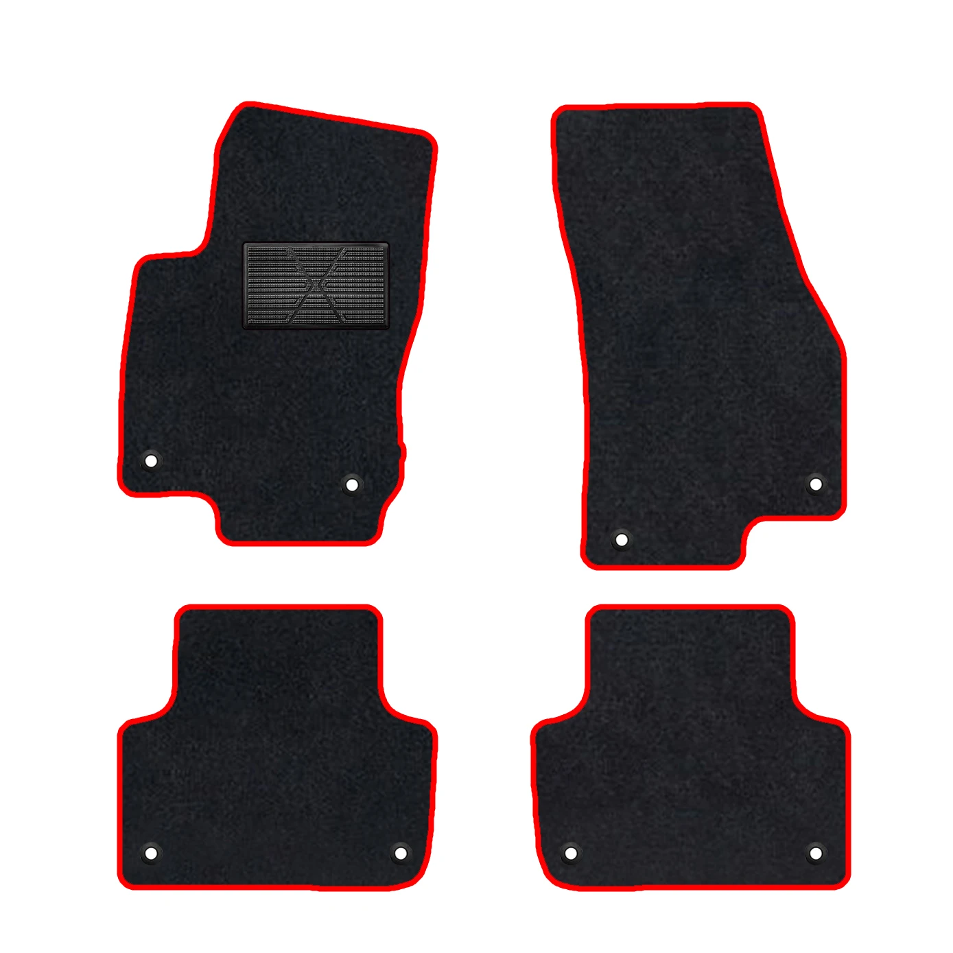 

Car Mats With Buttons For Volkswagen Golf8 MK8 2020-2025 Variant Car-Specific Mats Floor Mats
