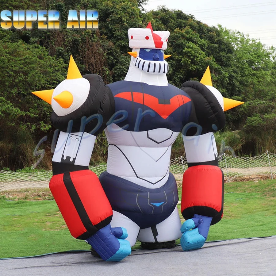 Modelo inflable súper genial, robot inflable enorme para club robótico