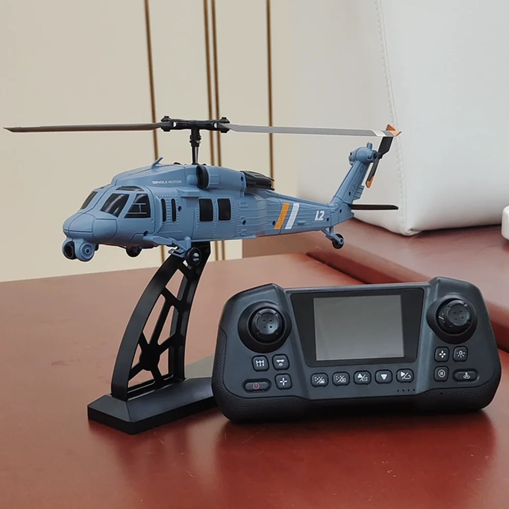 Rc Helicopter Single Rotor - เฮลิคอปเตอร์บังคับวิทยุ 4DRC L2 พร้อมกล้อง 8K จอในตัว