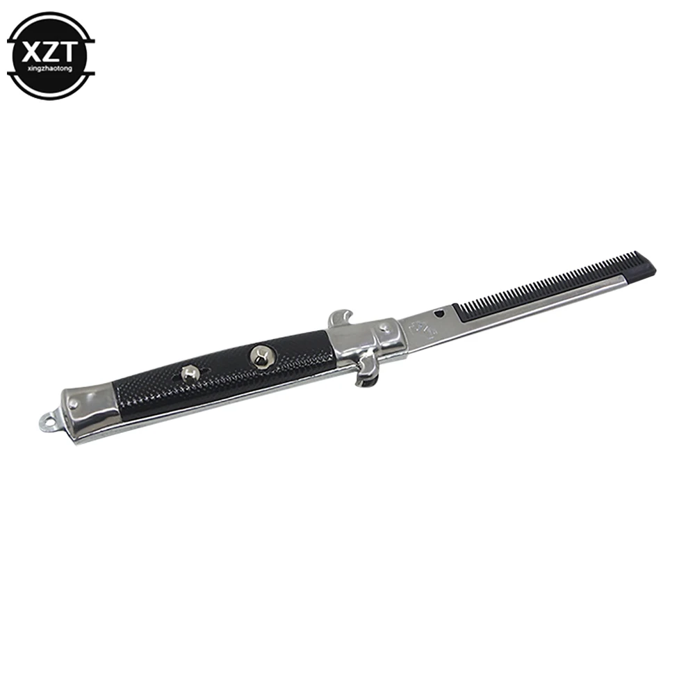 Hot Sale Folding Spring Comb Hair Styling Tools Folding Pocket Comb Spring Comb Men's Beard Comb Hair Styling tool Accessories