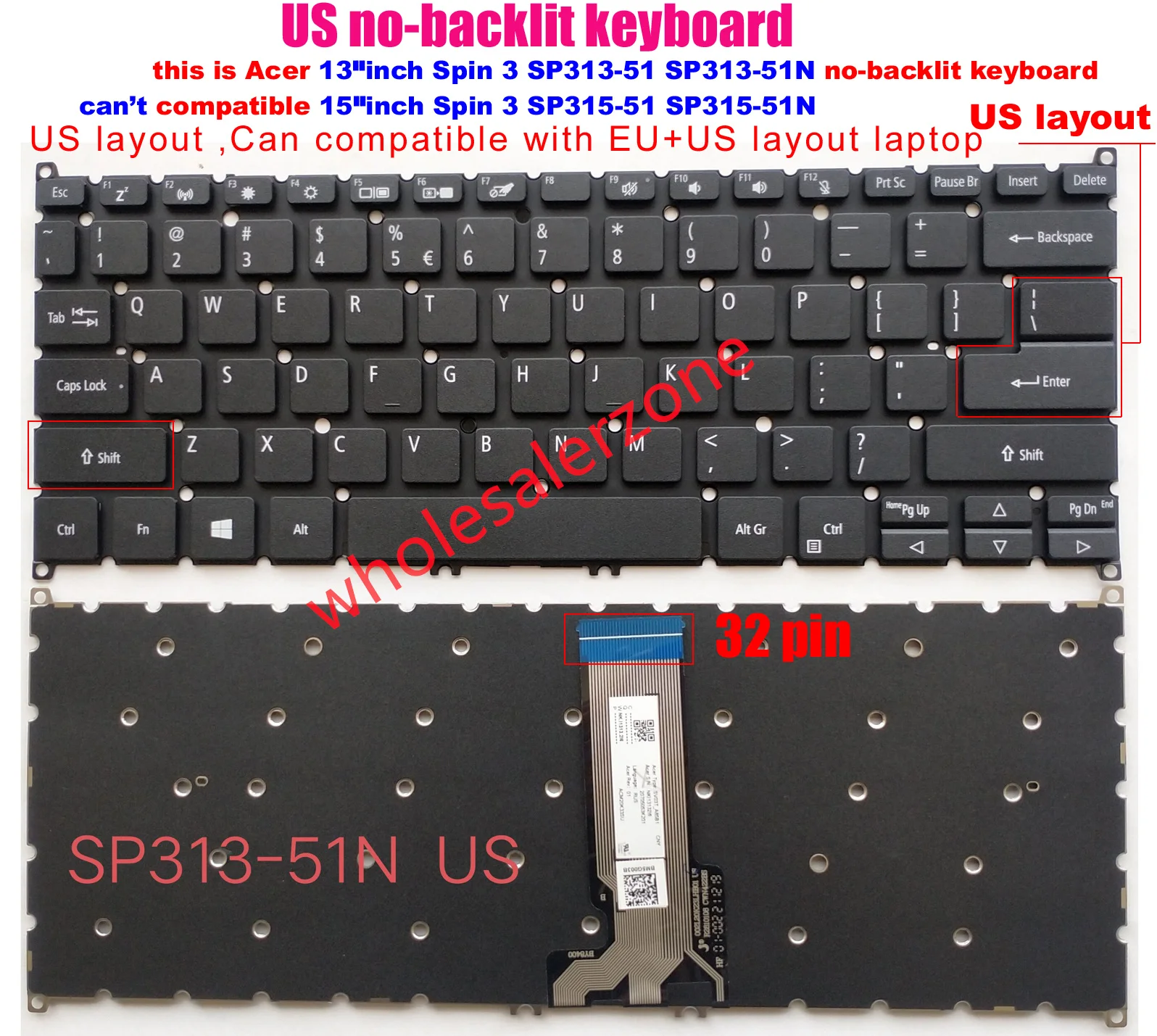 New for Acer 13