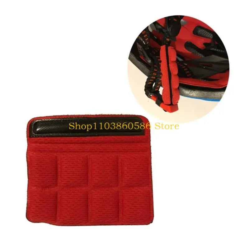 242A Ergonomic Helmets Inner Lining with Chin Brace Support Holder for Skateboarding Biking, Long Distance Bikers 4Pieces/set