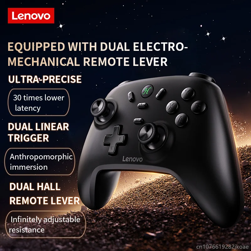 Controller da gioco wireless Lenovo S07 Ricevitore wireless Bluetooth 2.4G per PC Windows, TV Android per Black Myth: Wukong GamePad