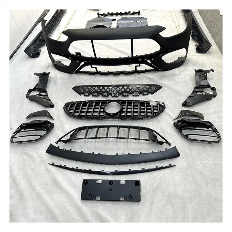 

Car Parts ABS PP Carbon Fiber Sideskirts W206 Body Kit For Upgrade C63