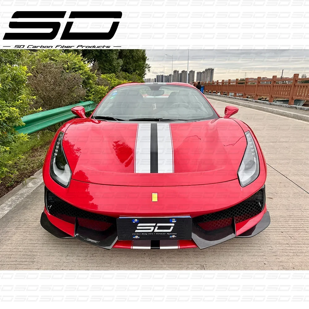 Carbon Fiber Full Set bodykit  For 488 GTB/Spider Car Accessories