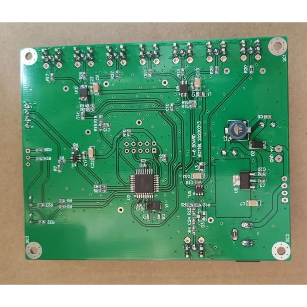 AvaCoreBy BG7TBL 10MHz Input 6CH Output PLL Frequency Adjustable Conversion Board, Audio,HIFI,communication,tester,