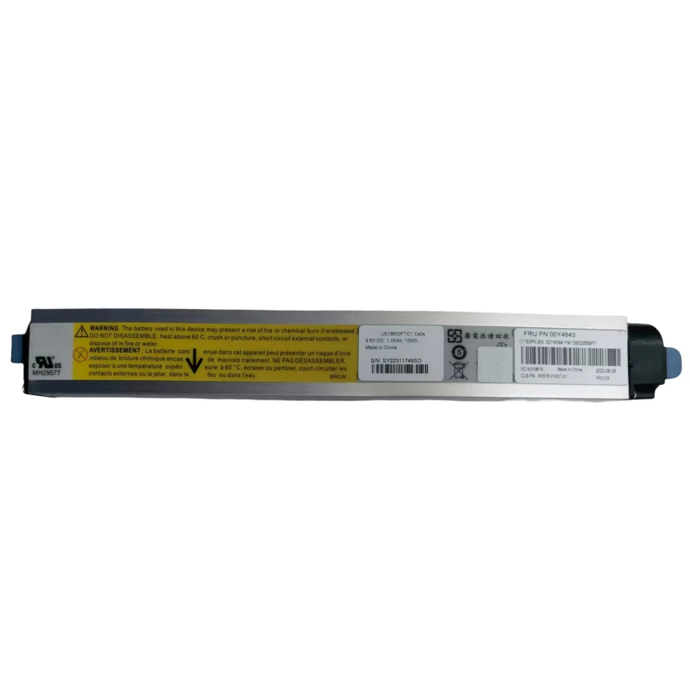 90Y7689 90Y7632 00Y4643 V3700 9.6V 10Wh Node Canister Battery for IBM BBU 00Y4594