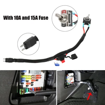 Tel ile Mini sigorta için anahtarlamalı sigorta evrensel otomotiv anahtarlamalı sigorta anahtarı