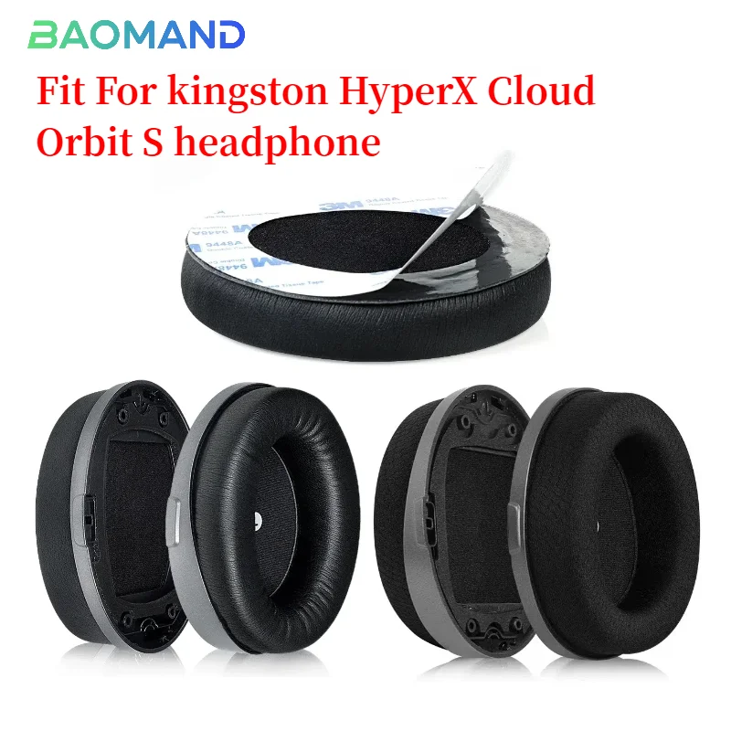 

Earphone Ear Pads For kingston HyperX Cloud Orbit S Earpads Sponge Soft Foam Cushion Replacement Headphones Accessories
