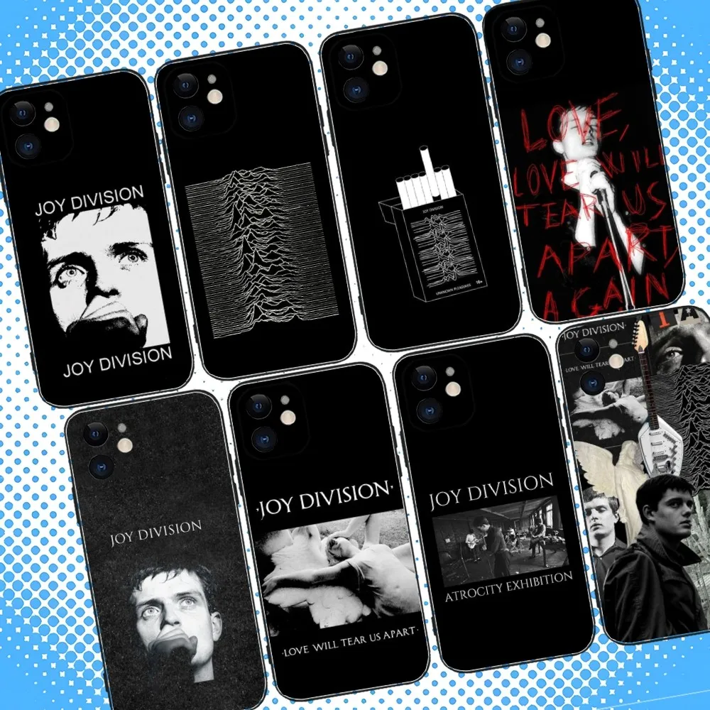 

Joy Division Closer Phone Case For iPhone 16,15,14,13,12,11,Pro,Max,Plus,X,XS,XR,SE,8,7,Mini,Soft Silicone Black Case