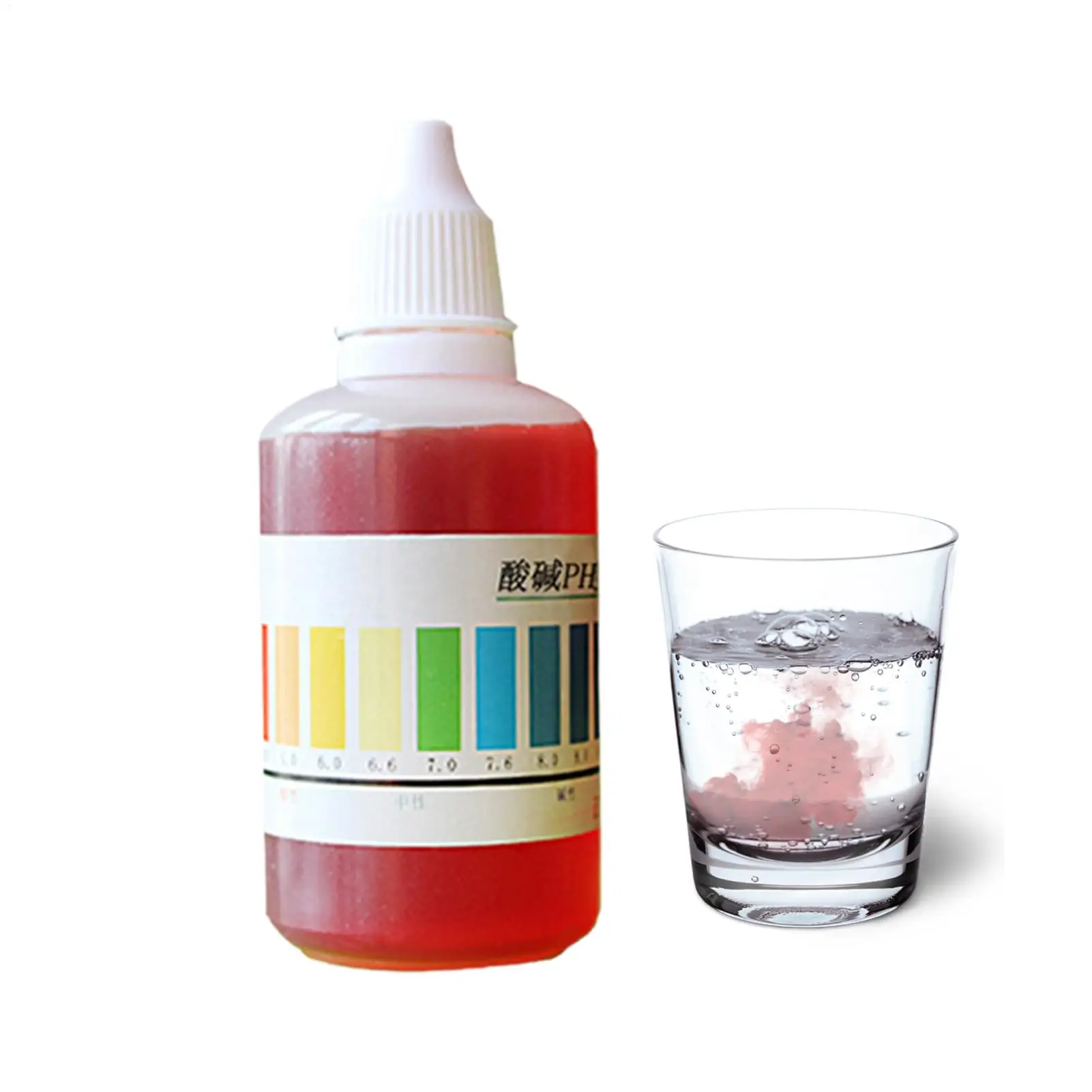 10ml 50ml PH Water Test Solution Multipurpose Water PH Detection Reagent High Precision Easy Detection Aquarium Pool Accessories