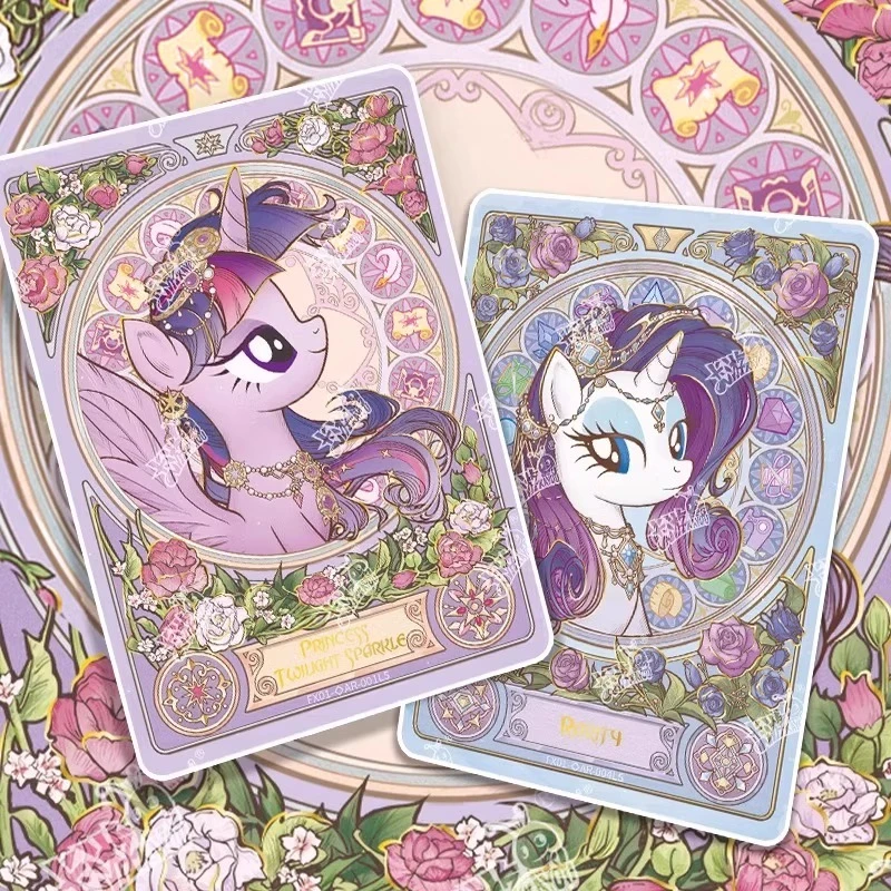 KAYOU Genuine My Little Pony: Friendship Is Magic Star Box Series Card Anime Peripheral Collection Flash Card Toy Gift