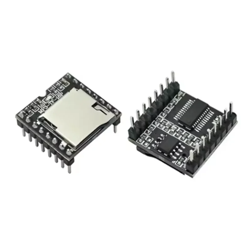 DFPlayer Mini MP3 Player Module V3.0 16P TF Card U Disk Mini MP3 DF Player Audio Voice Module Board For Arduino