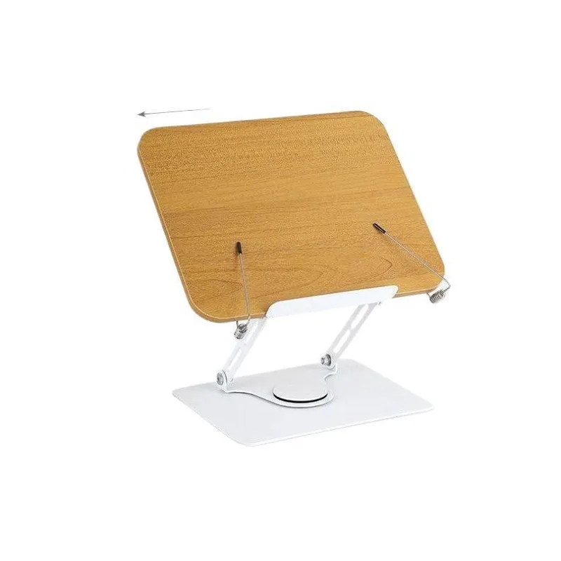 Bookshelf 360 ° Rotating Reading Stand Student Bookstand Book Reading Stand Table Lifting Reading Stand