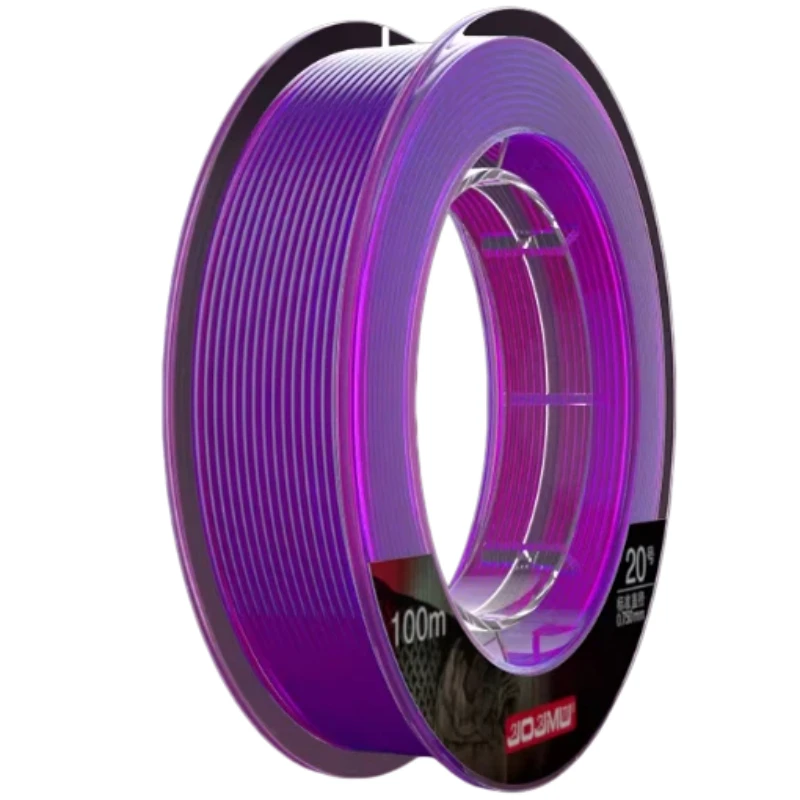 

100M Big Game Nylon Fishing Line High Tensile Abrasion Resistant Soft Monofilament Main Line Sub Line For Carp Sturgeon Fishing
