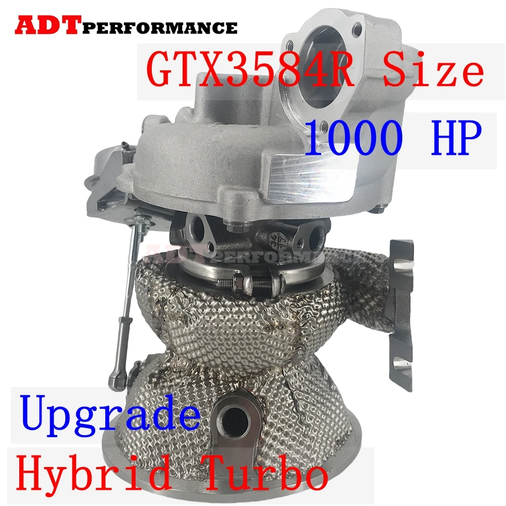 Turbocharger Upgrade Hybrid Turbo 1000 HP GTX3584R Size Ceramic Dual Ball Bearing turbo for Audi A8 D5 Bj. 2017 - 11/2018