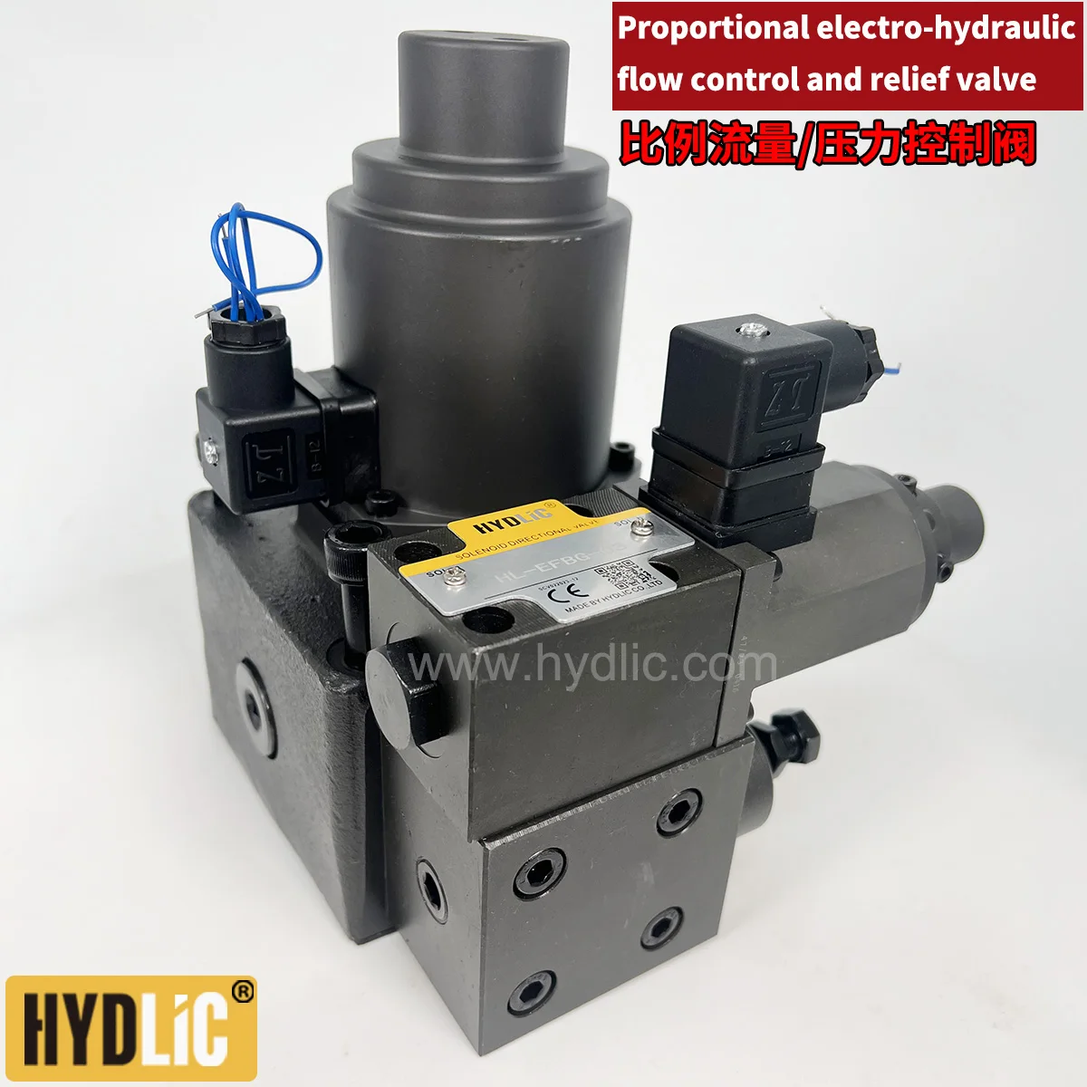 hydraulic valves EFBG-03 proportional electro-hydraulic flow control and relief valve, overflow valve pressure valve