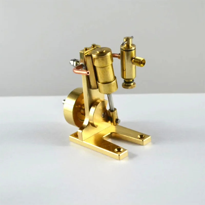 

Mini Brass Swing Steam Engine Model Kit Single Cylinder Double Acting Engine Models Physics Experiment Toy