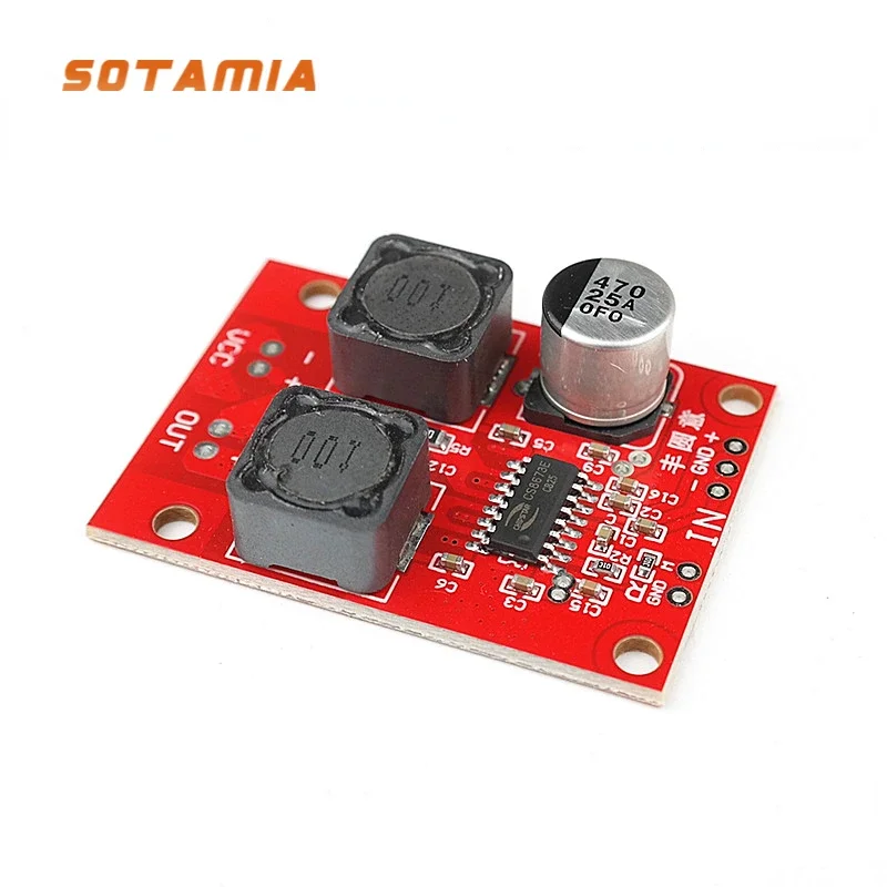 SOTAMIA CS8673 Digital Power Amplifier Board Mono 80W Class D Mini Amplifier BTL Output Power Super TPA3118 Amplifier Audio