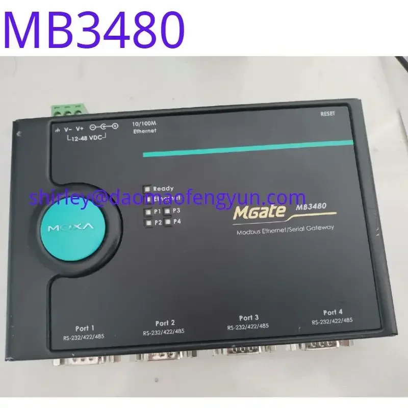 

Used Original MOXA MGATE MB3480 4-port standard gateway