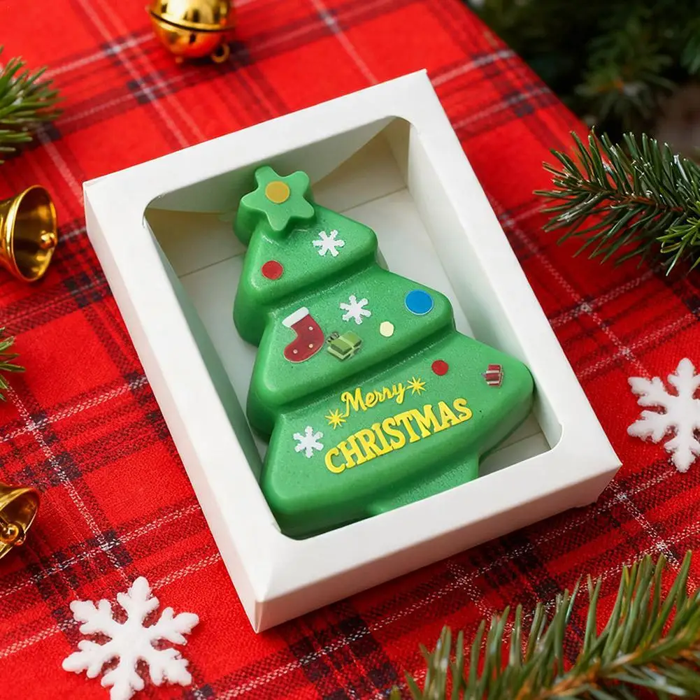 

Snowflake Christmas Tree Gift Box With Ribbon Christmas Gift Soap Handcrafted Christmas Soap Tree Snowflake Handmade Soap 2026
