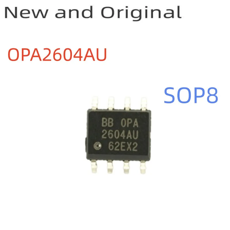 

OPA2604AU OPA2604 SOP-8 High Performance Dual Op Amp IC Chip for Audio