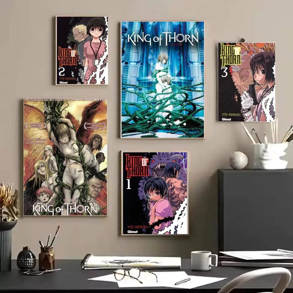 Anime T-The King of Thorn Poster Modern Aesthetic Wall Art | Stylish Bedroom Home Decor & Unique Gift Ideas