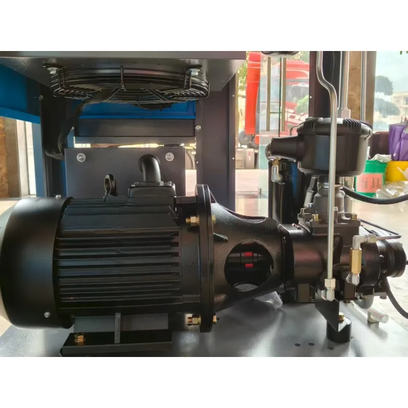 7.5kw 10hp 220V 60Hz 3 Phase Screw Air Compressor for Industrial Use Rotary Type Air Compressor for Factory Workshop HVAC