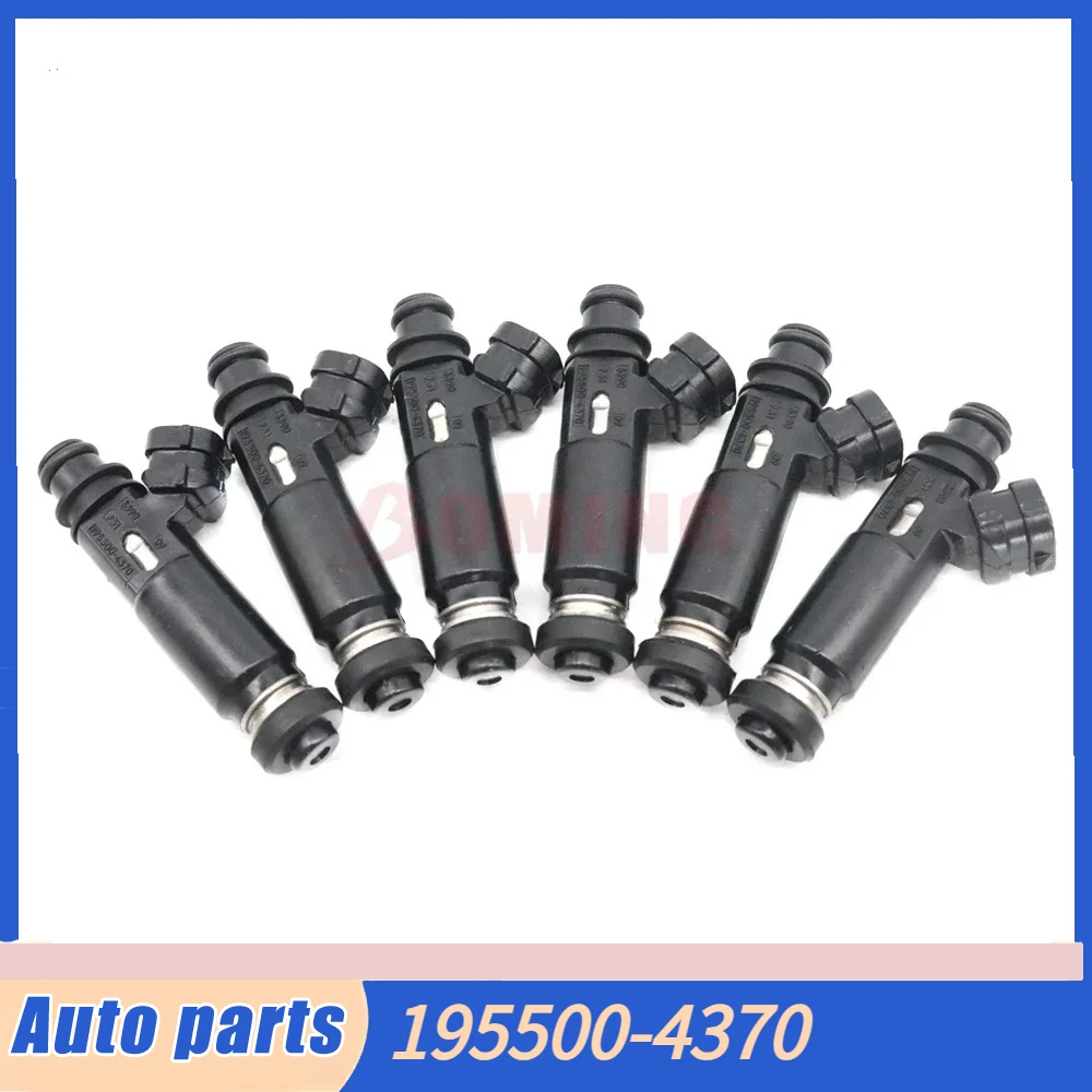 

New 195500-4370 Car High Quality Fuel Injector Nozzle 6PCS For Mitsubishi Montero 2003-2006 3.8L V6 195500 4370 1955004370