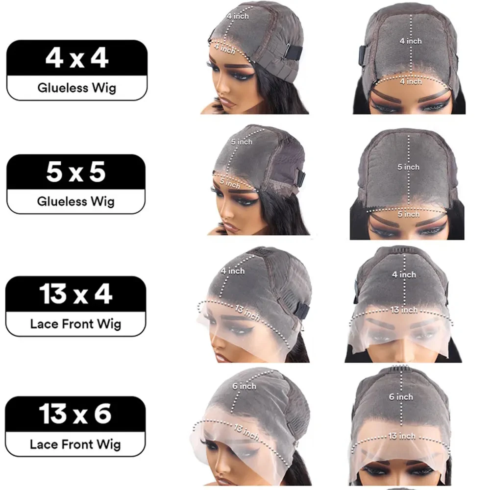 Peruki typu lace front, proste jak kość, transparentne HD, 30-40 cali, 13x4, 13x6, bezklejowe, 4x4, 5x5, wykonane w 100% z ludzkich włosów brazylijskich dla kobiet.
