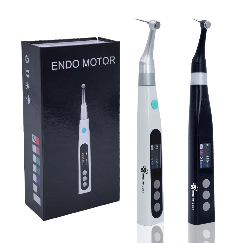 

Dental 10 Programs Wireless Dental Endo Motor 16:1 Reduction Contra Angle Endodontic Treatment Root Canal Therapy