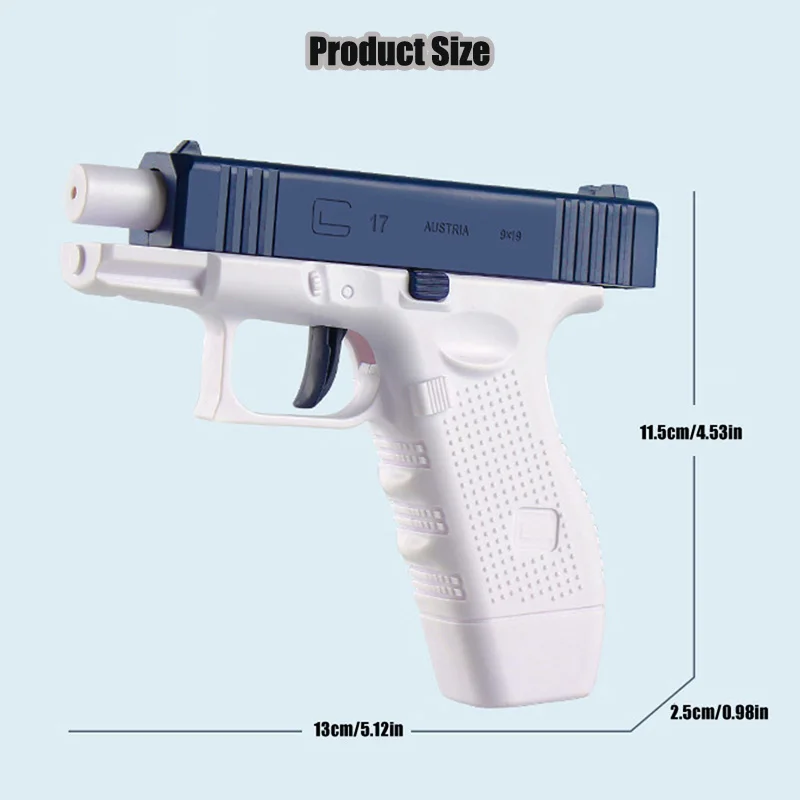 Pistola de água de verão, não elétrica, alta pressão, tiro automático, água, praia, brinquedo, para crianças, meninos, meninas, adultos