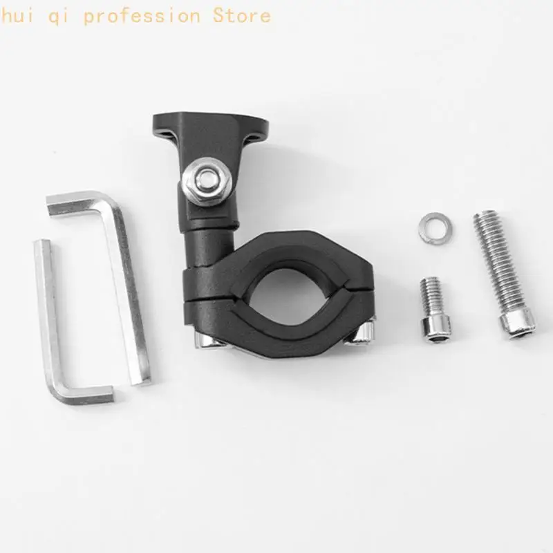 Motorrad-Gabellicht-Halterung für 22–32 mm Schutzbügel-Winkelpositionierung H8WE – Detail 8