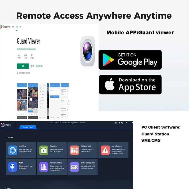 الحرس المشاهد XVR301-08G3 5MP-N الهجين DVR 8CH BNC + 4CH IPC cctv كاميرا مراقبة مسجل فيديو دعم الصوت المحوري UNV OEM #5