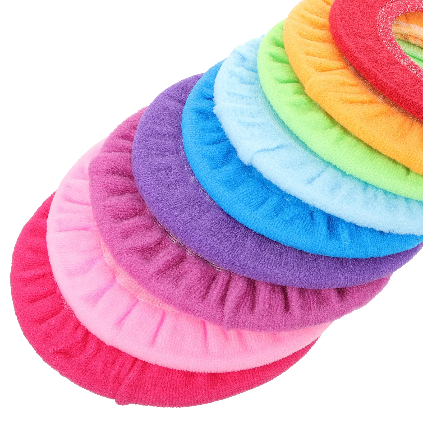 

9Pcs Toilet Seat Cover Stretchable Washable Soft Thick Toilet Seat Cushion Pad Elastic Portable Bathroom Accessory