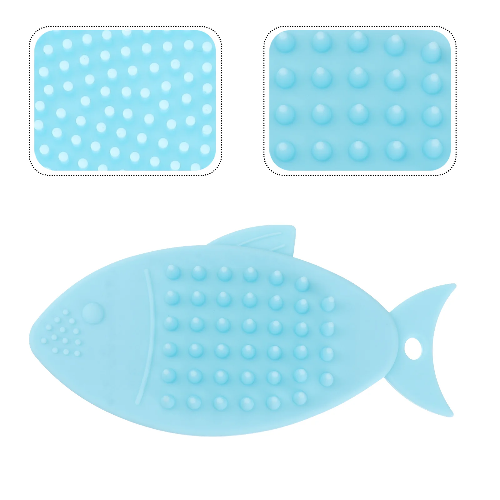 

1Pcs Fish Shape Silicone Bath Brush Massage Body Head Scrubber Baby Sensitive Skin Shower Tool Body Cleaning Scrubber