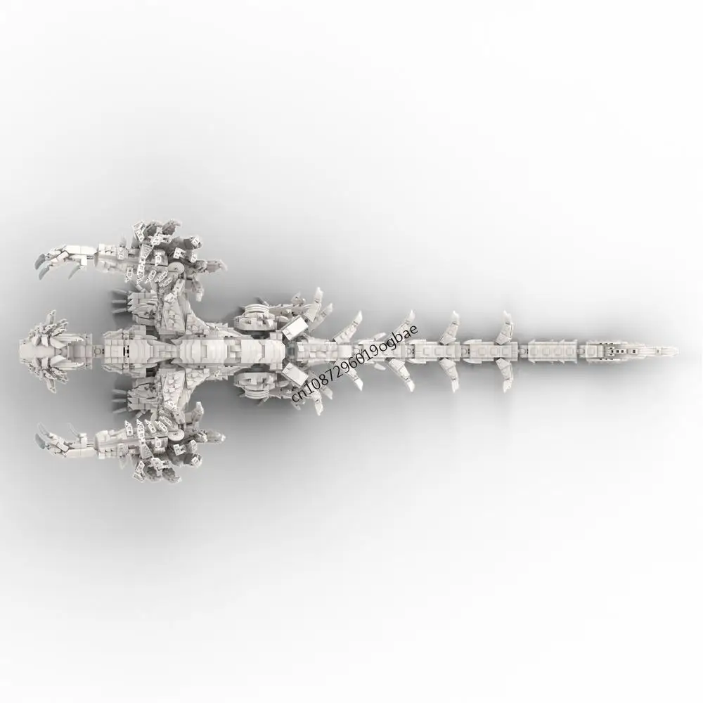 Neue 3215 Stücke Beliebte Fabelwesen Moc Weiß Seraph Drachen Modell Benutzerdefinierte Puzzle Diy Kreative Ideen Kinder Spielzeug Geburtstagsgeschenke